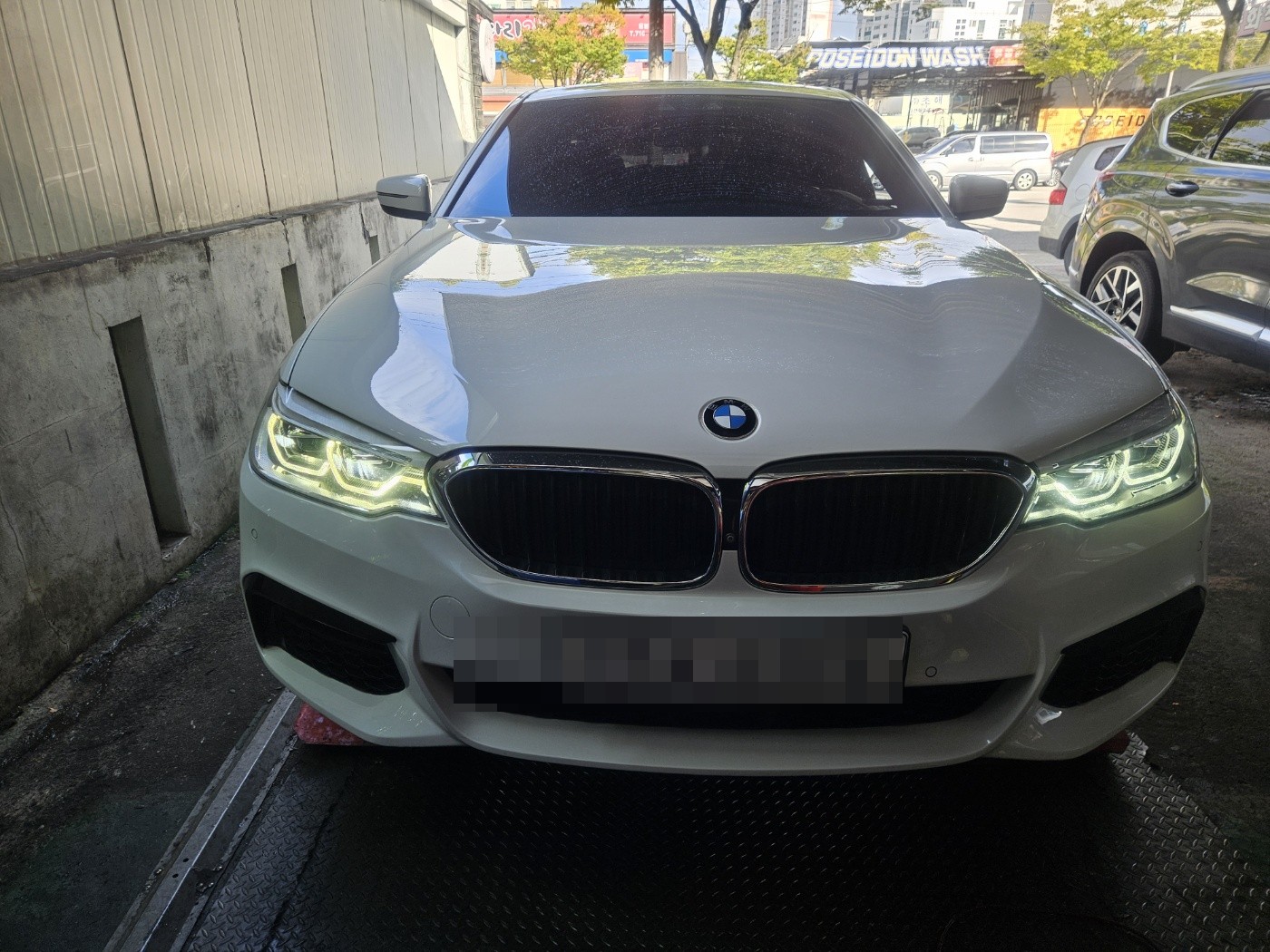 2017년식 BMW 520d 성능보증 수리 차량